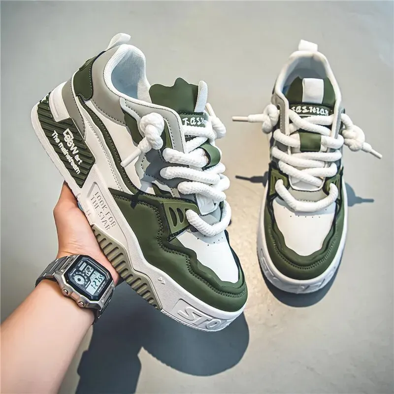 kf-S9f2b61183eb9413083477efe8d7ca457D-Men-s-Trendy-Skate-Shoes-Comfy-Non-Slip-Casual-Lace-Up-Sneakers-For-Men-s-Outdoor